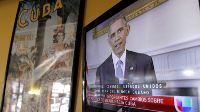 Obama en la TV cubana