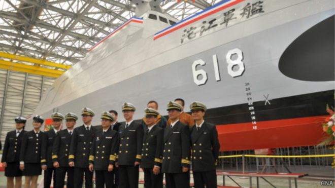 台灣海軍啟用＂亞洲最快、火力最強＂艦艇