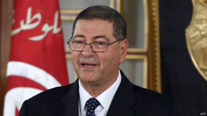 Image caption PM Tunisia, <b>Habib Essid</b>, mengatakan ada sejumlah masjid di <b>...</b> - 150105132000_habib_essid_624x351_afp