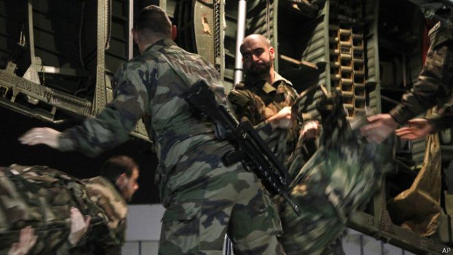Французские военные