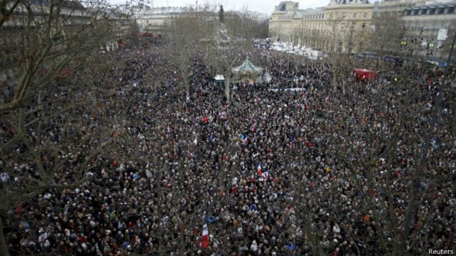 Марш солидарности во Франции