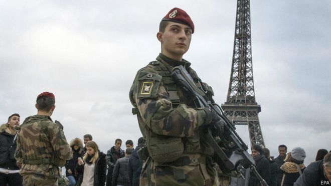 Французский солдат