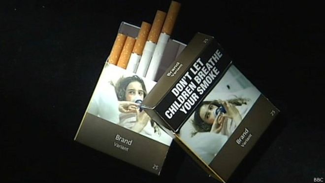 Вариант упаковки сигарет