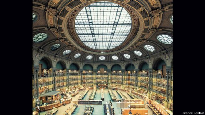 Biblioteca Nacional da França, em Paris