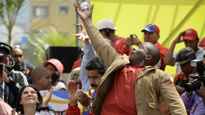 Escolta de Maduro