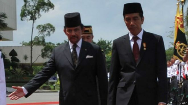 Joko Widodo dan Sultan Brunei