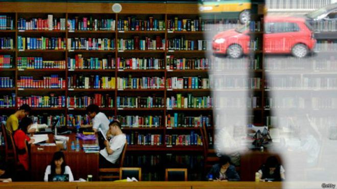 Biblioteca na China (Getty)