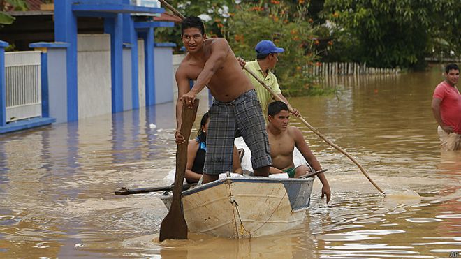 Inundación en Pando, Bolivia