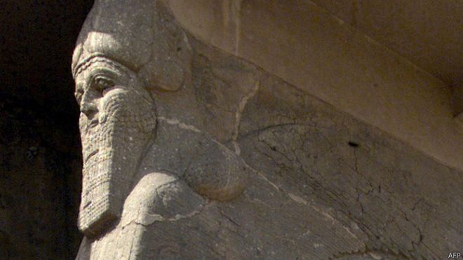 Toro alado en Nimrud