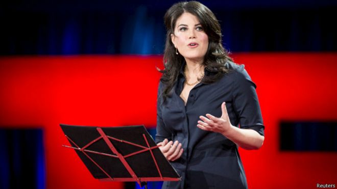 Monica Lewinsky no TED | Foto: Reuters
