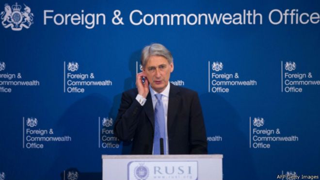 Глава британского МИД Филип Хэммонд