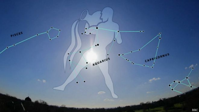 Acuario en el cielo