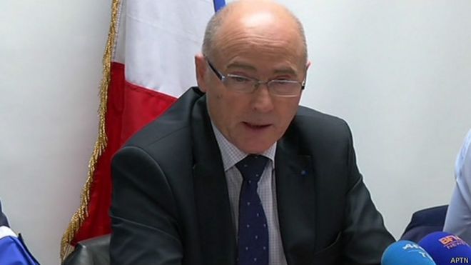 El fiscal francés Brice Robin
