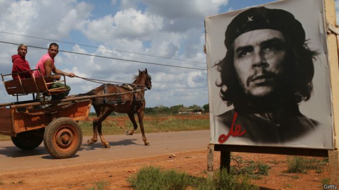 Gravura de Che Guevara (Foto: Getty)