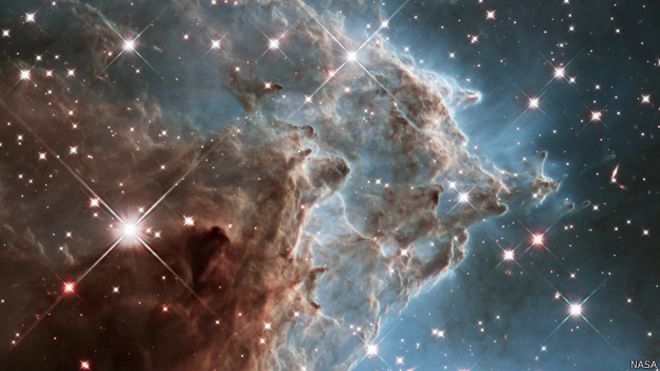Foto de la nebulosa Cabeza de Mono tomada por el Hubble