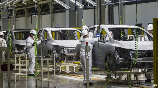 Fábrica da Honda no México