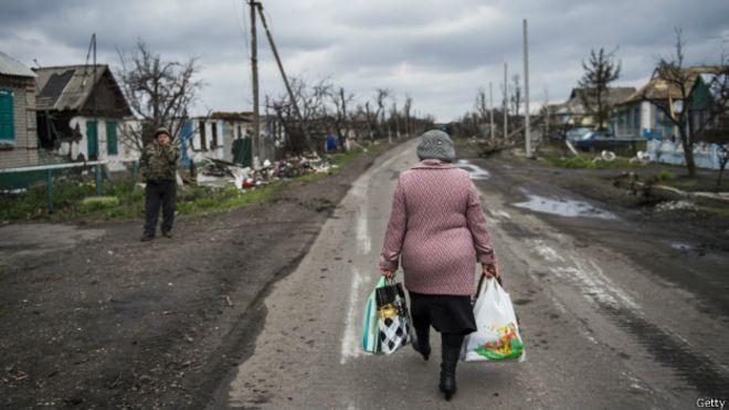 украинка с авоськами