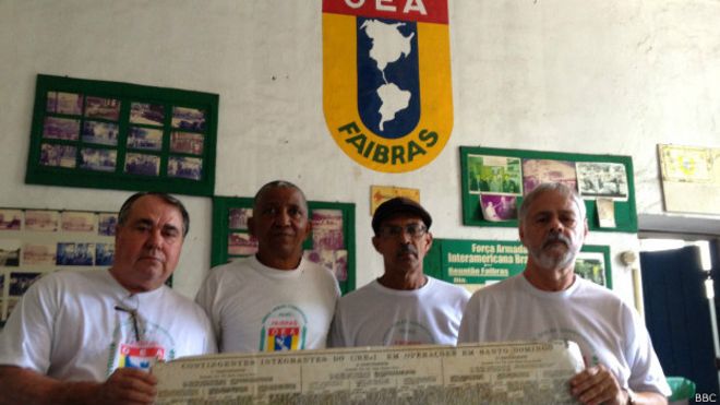Veteranos brasileños de la Faibrás