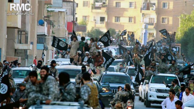 Rakka'da artık IŞİD hakim.