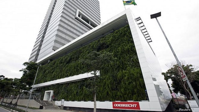 Imagen de la sede central de la constructora brasileña Odebrecht en Sao Paulo.