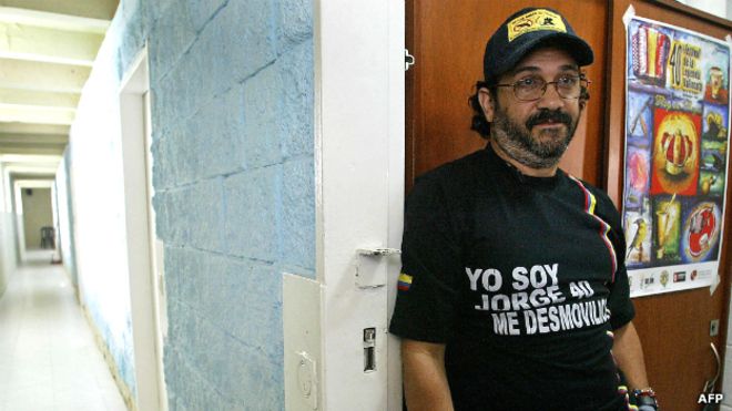 "Jorge 40" en prisión en Colombia, antes de ser extraditado