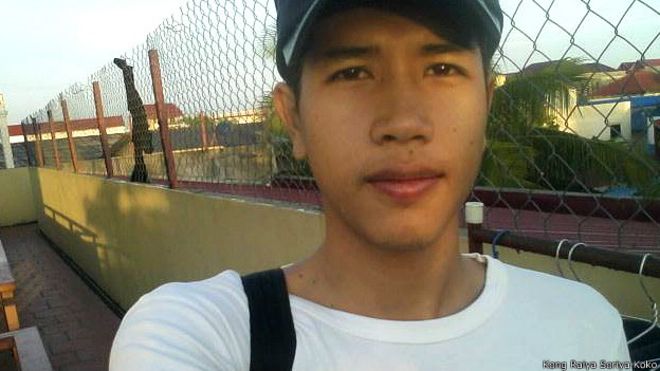 Kong Raiya, sinh viên Campuchia. (Ảnh từ Facebook cá nhân)