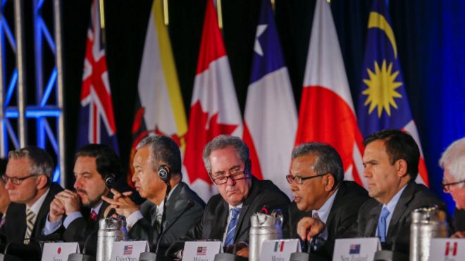 TPP谈判在西雅图达成协议。