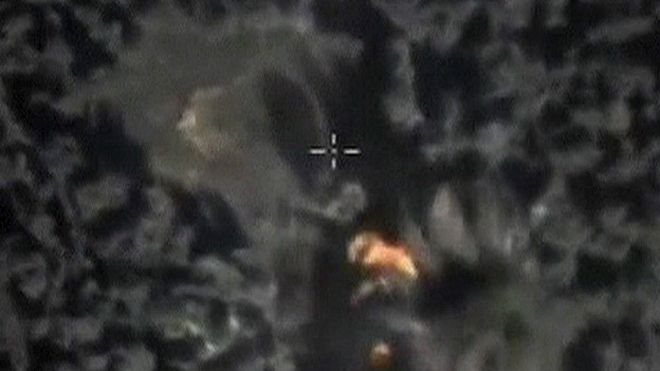 Кадр из видео минобороны России