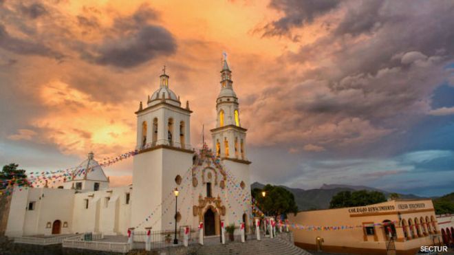 Parroquia de Santiago Apóstol en Nuevo León, México. Foto: cortesía Secretaría de Turismo