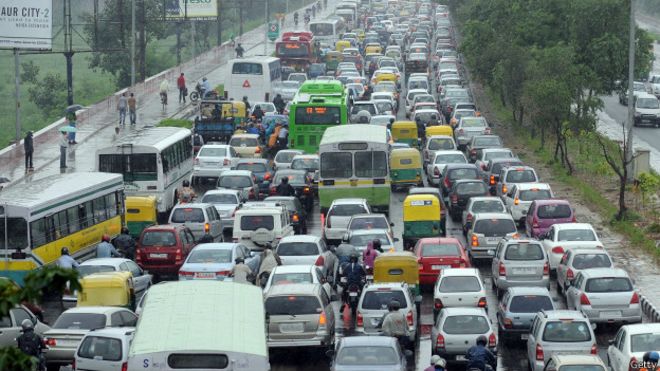 दिल्ली का ट्रैफ़िक