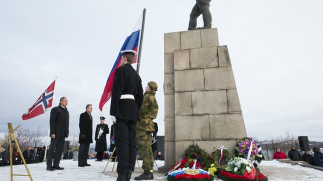 Conmemoración del 70 aniversario de la liberación de Kirkenes