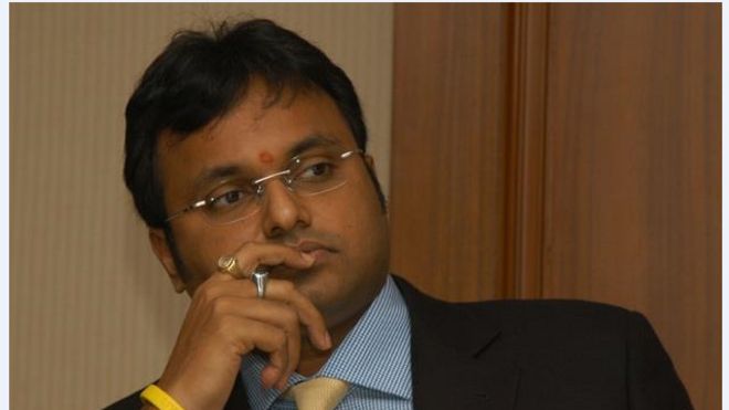 சர்ச்சையில் சிக்கியிருக்கும் கார்த்தி சிதம்பரம்