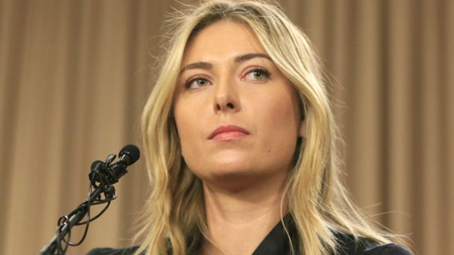 Мария Шарапова на пресс-конференции