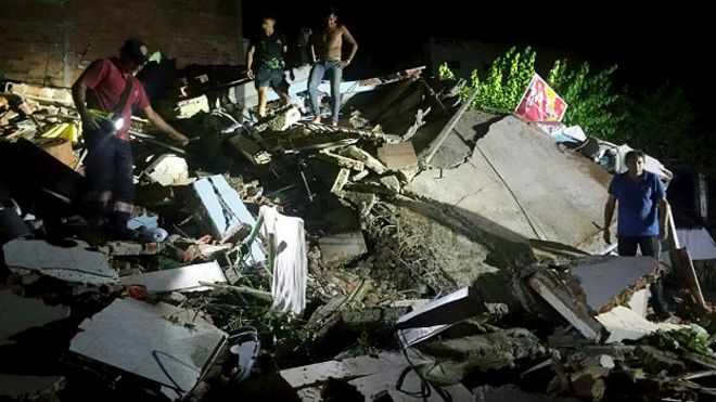 Terremoto en Ecuador