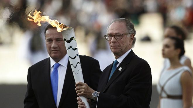 巴西里約奧運狀況連連 聖火險遭路人熄滅 | 文章內置圖片