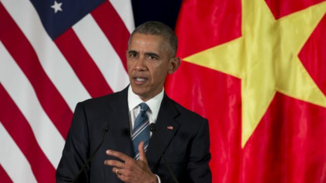 Obama en Vietnam