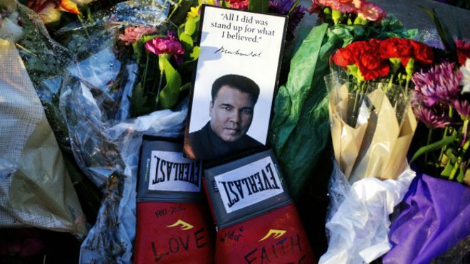 Цветы у Muhammad Ali Center