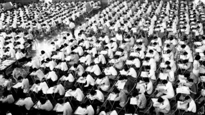 台湾的终身大考:那些年我们的大学联考_BBC