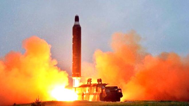Uji coba rudal Korea Utara