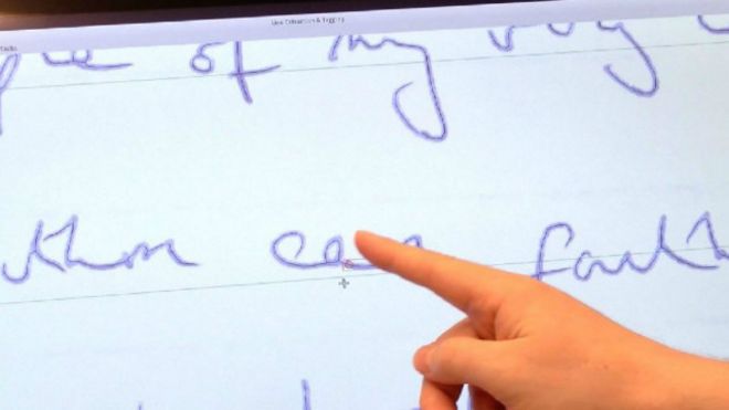 هل يمكن للكمبيوتر تقليد خط يدك؟