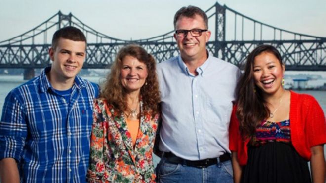 高凯文家庭合影