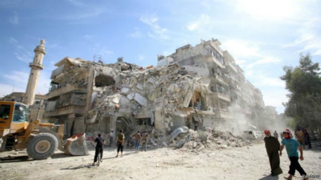 روسيا تعلن عن وقف لإطلاق النار لمدة 8 ساعات في حلب