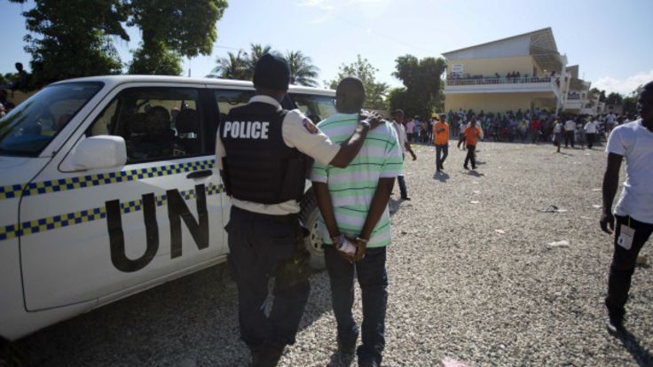Arrestos en Haití