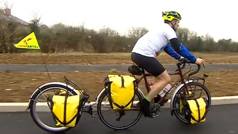 Graham en bici