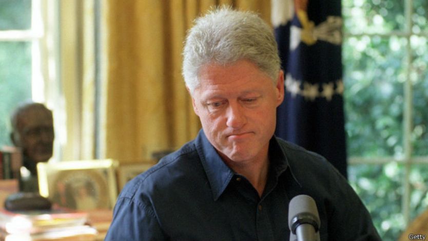 Bill Clinton en 1999