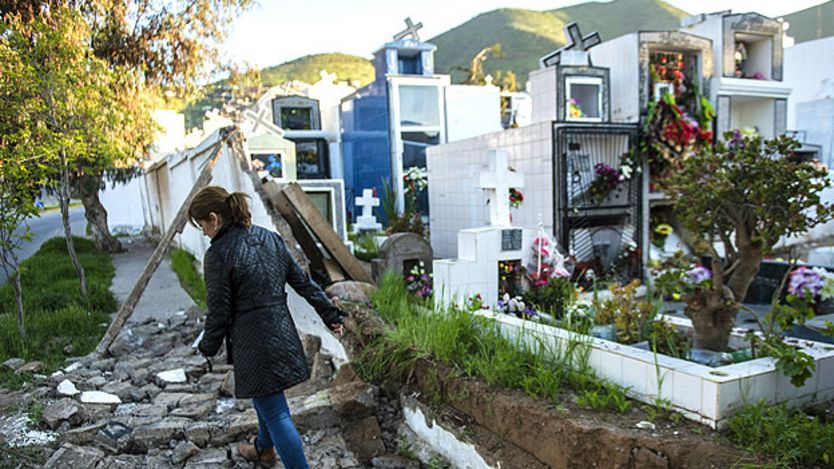 Cementerio en Illapel
