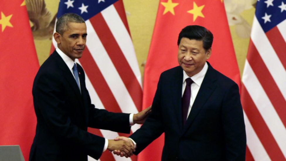 Obama y Xi Jinping durante un encuentro en China, el año pasado.