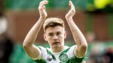 Celtic left-back Kieran Tierney