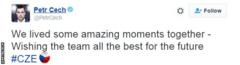 Petr Cech Twitter