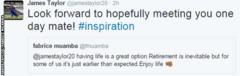 James Taylor responds to encouragement from Fabrice Muamba